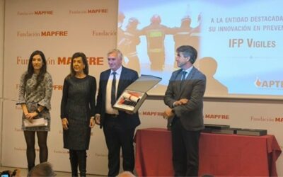 FP Vigiles recibe el prestigioso galardón a la innovación